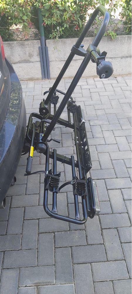 Bagaznik rowerowy na hak MFT udzwig 80kg uchylny antykradz thule
