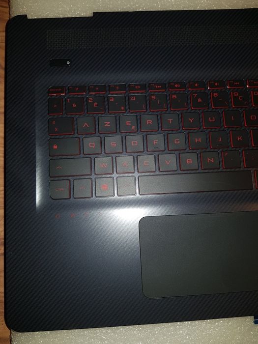 Palmrest KLAWIATURA HP OMEN 7265NGW LED komplet  AZERTY wiec za grosze