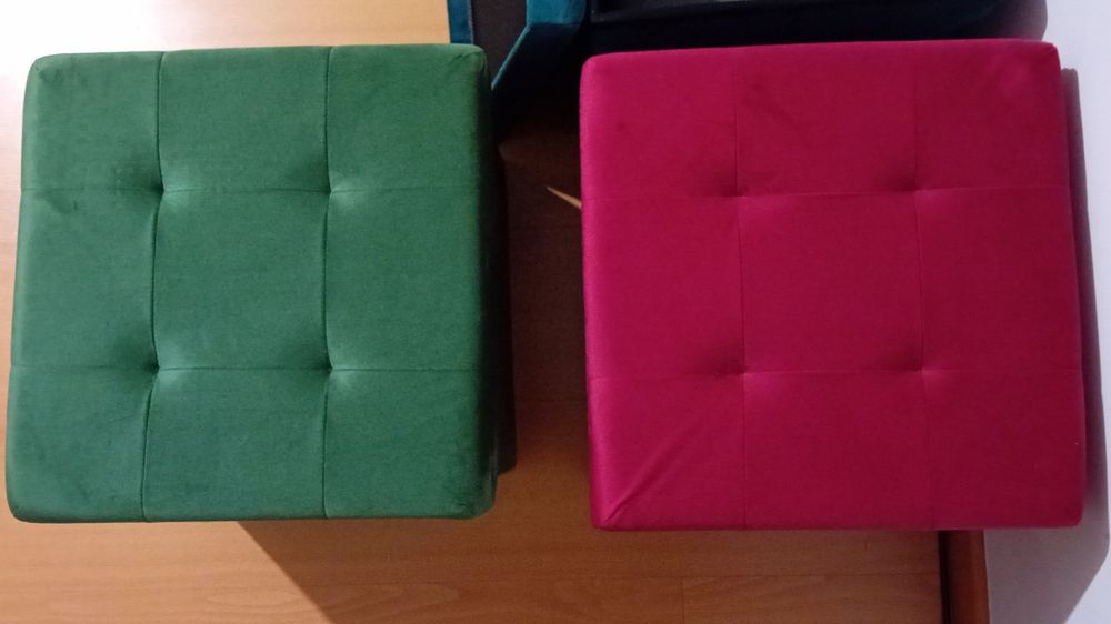 4  Puffs  Com  Arrumação