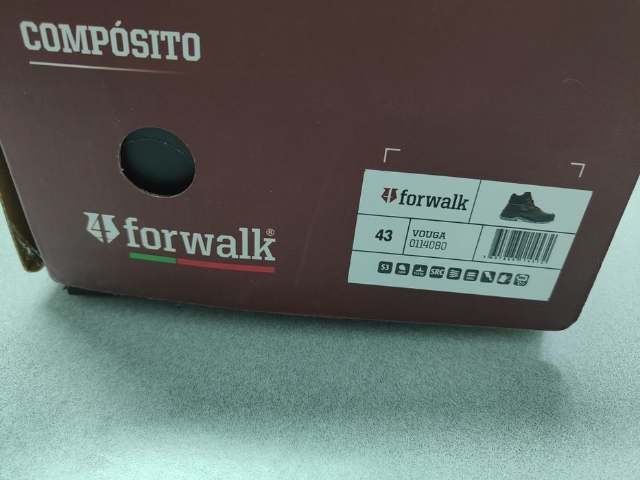 Botas proteção profissional Forwalk Vouga