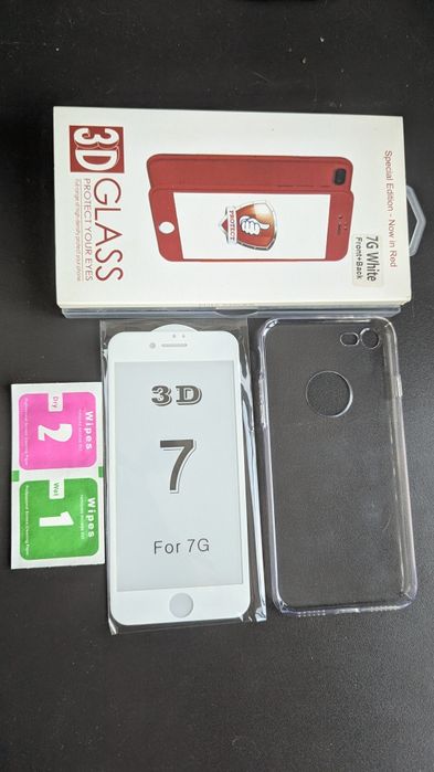 Чохол + скло на iPhone 7G