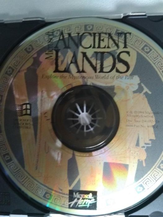 CD Rom - Microsoft Ancient Lands – Viagem a terras ancestrais