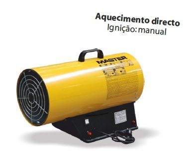 BLP53M Aquecedor gás 53kW directo/ignição manual  Master novo