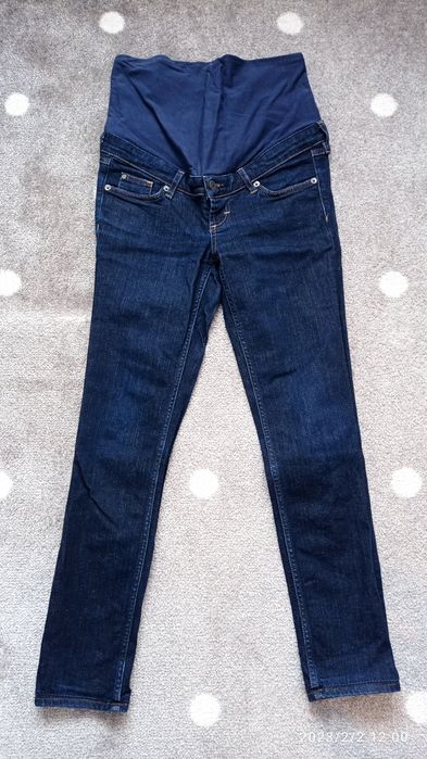 Spodnie jeansy ciążowe H&M MAMA 36