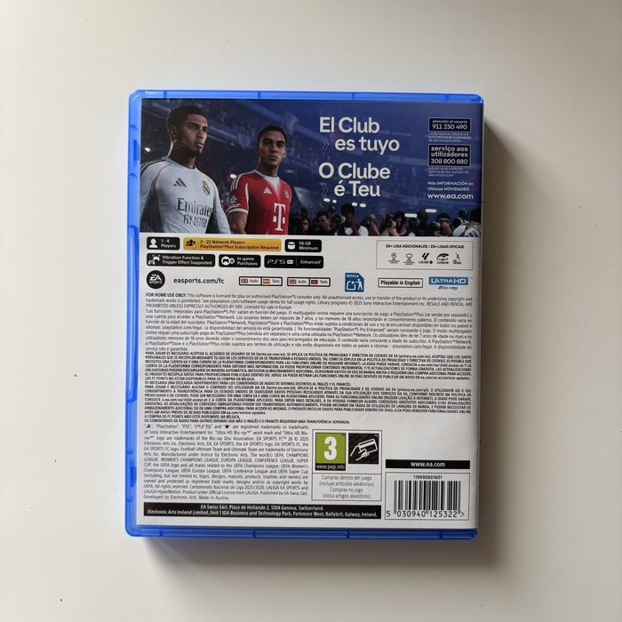 Jogo EA FC 26 para a PS5 como novo