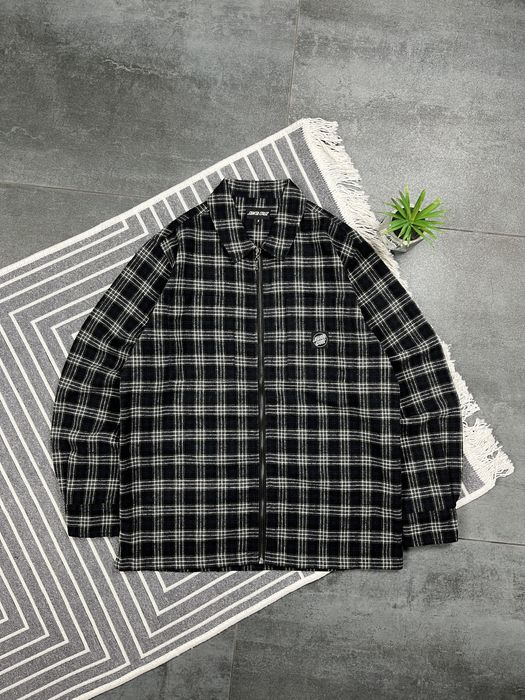 Чоловіча тепла фланелева сорочка овершот Santa Cruz