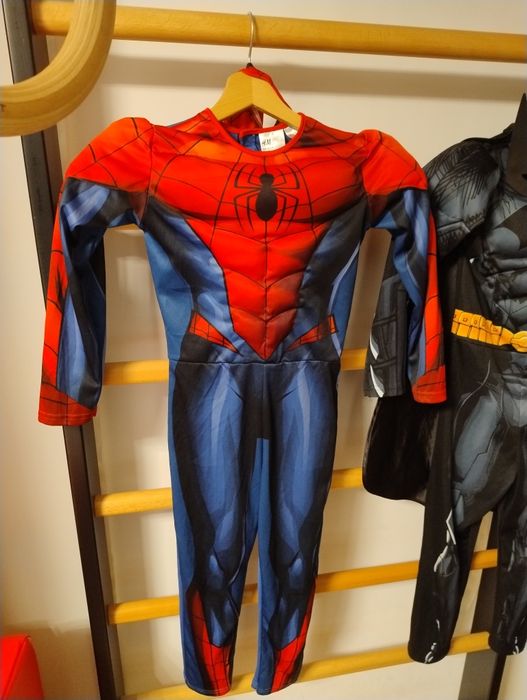 Strój karnawałowy Spiderman rozmiar 122-128 H&M