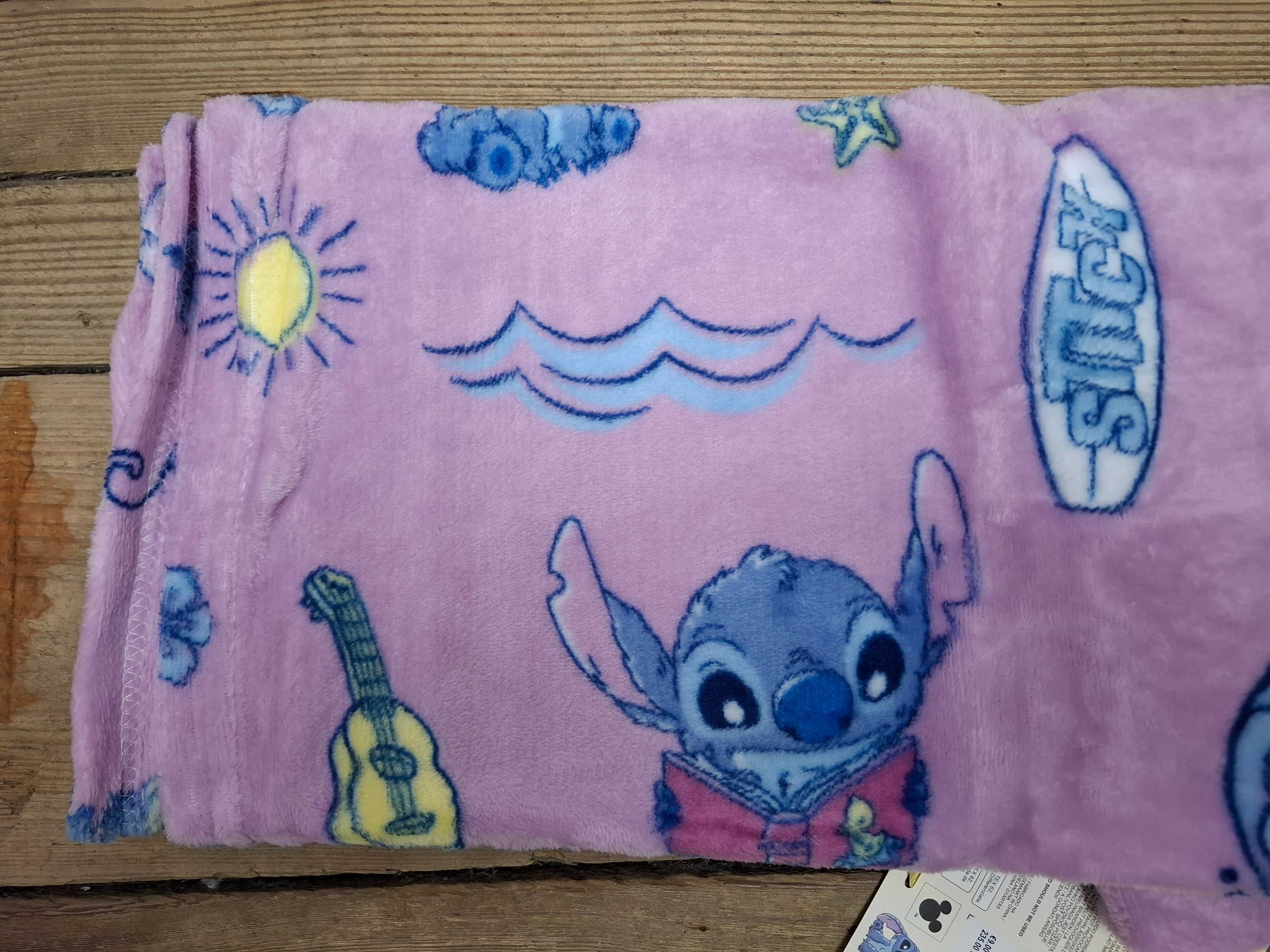 Koc polarowy, Stitch, nowy, z Primark