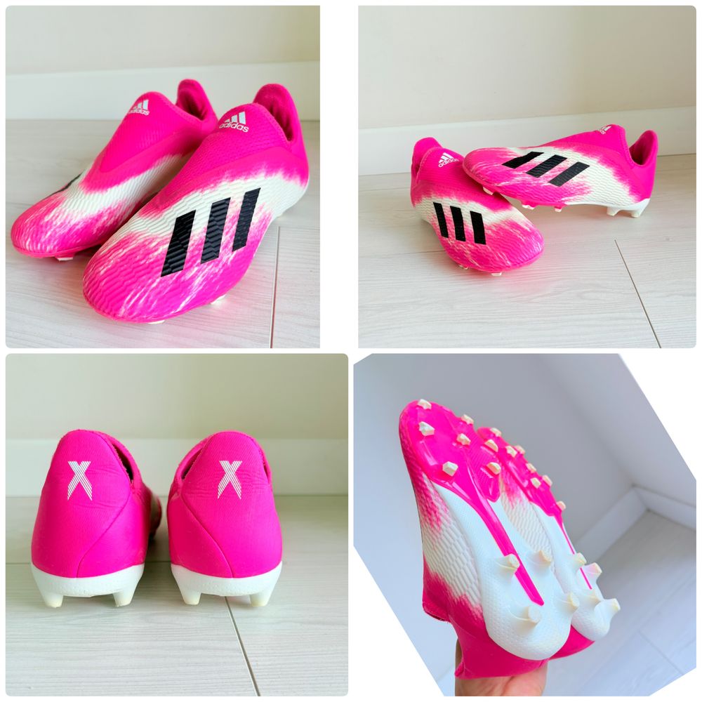 Дитячі бутси Adidas X 19.3  Laceless Uniforia. Розмір 34. Устілка 21см