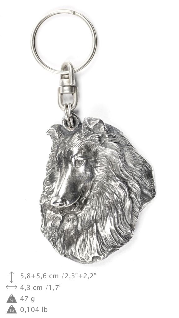 Owczarek szkocki długowłosy, Collie rough brelok do kluczy Art-Dog