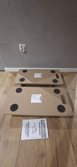 2 sztuki wózków rolkowych transportowych 200 kg Arebos