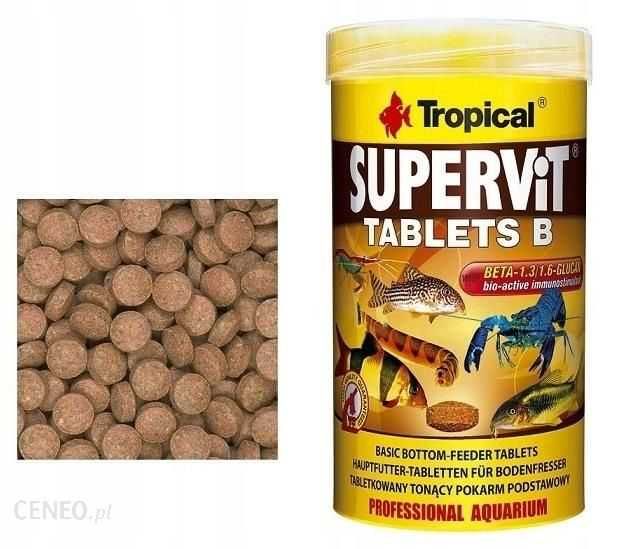 Tropical Pokarm Supervit Tablets B 50ml {Świat Akwarysty}