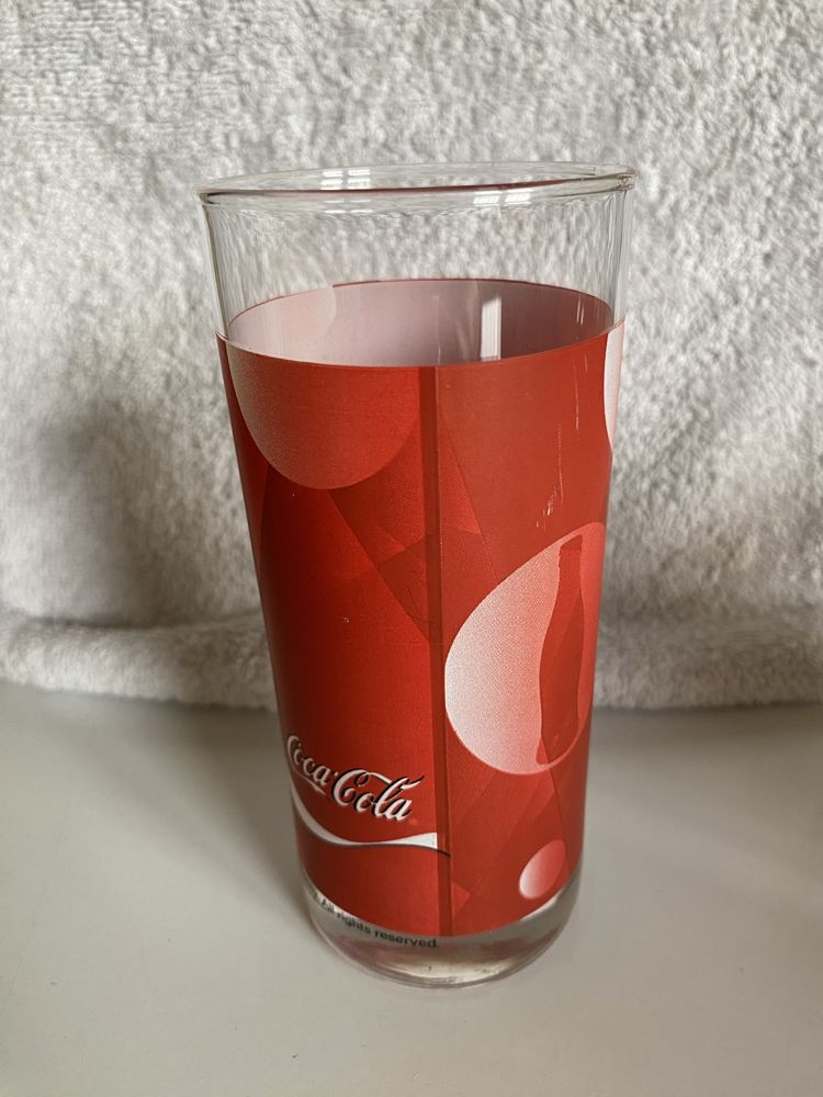Szklanki coca-cola