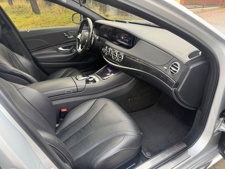 Mercedes S450 Long Amg telewizory z tylu zamiana