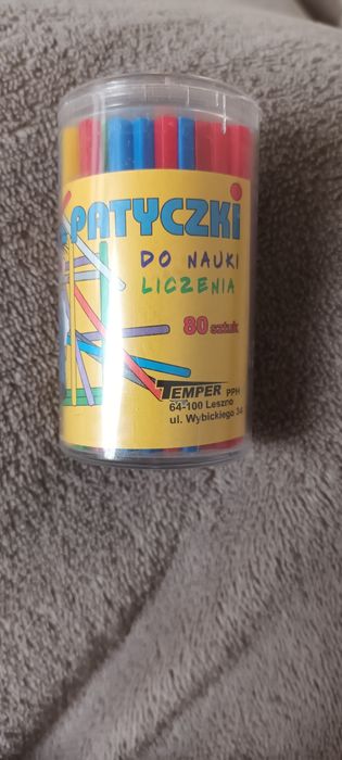 Patyczki do nauki liczenia 80 szt.