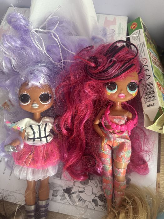 Zestaw lakek w tym lalki LOL
