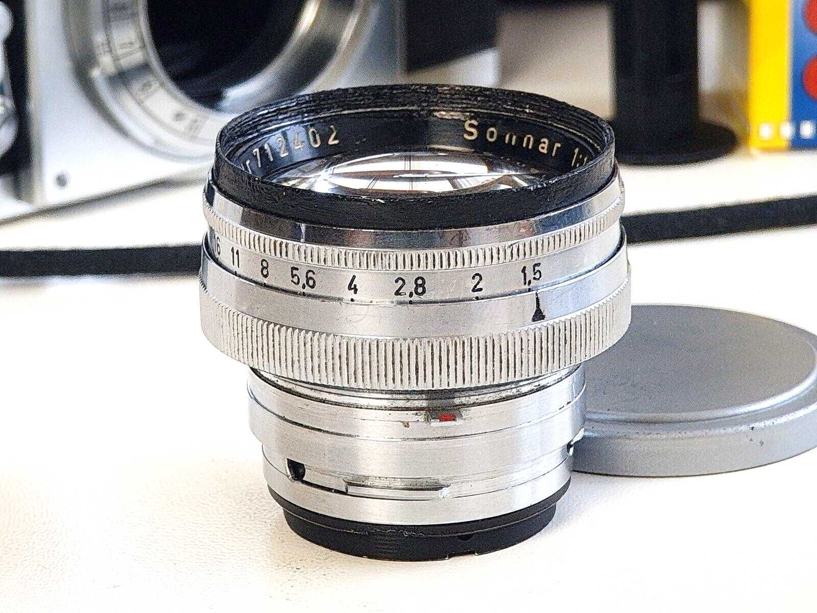 Contax IIA (Контакс 2А) + Carl Zeiss Sonnar 1.5/50мм фотокамера