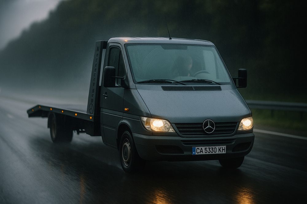 Послуги евакуатора Mersedes Золотоноша, Черкаси та по всій Украіні !