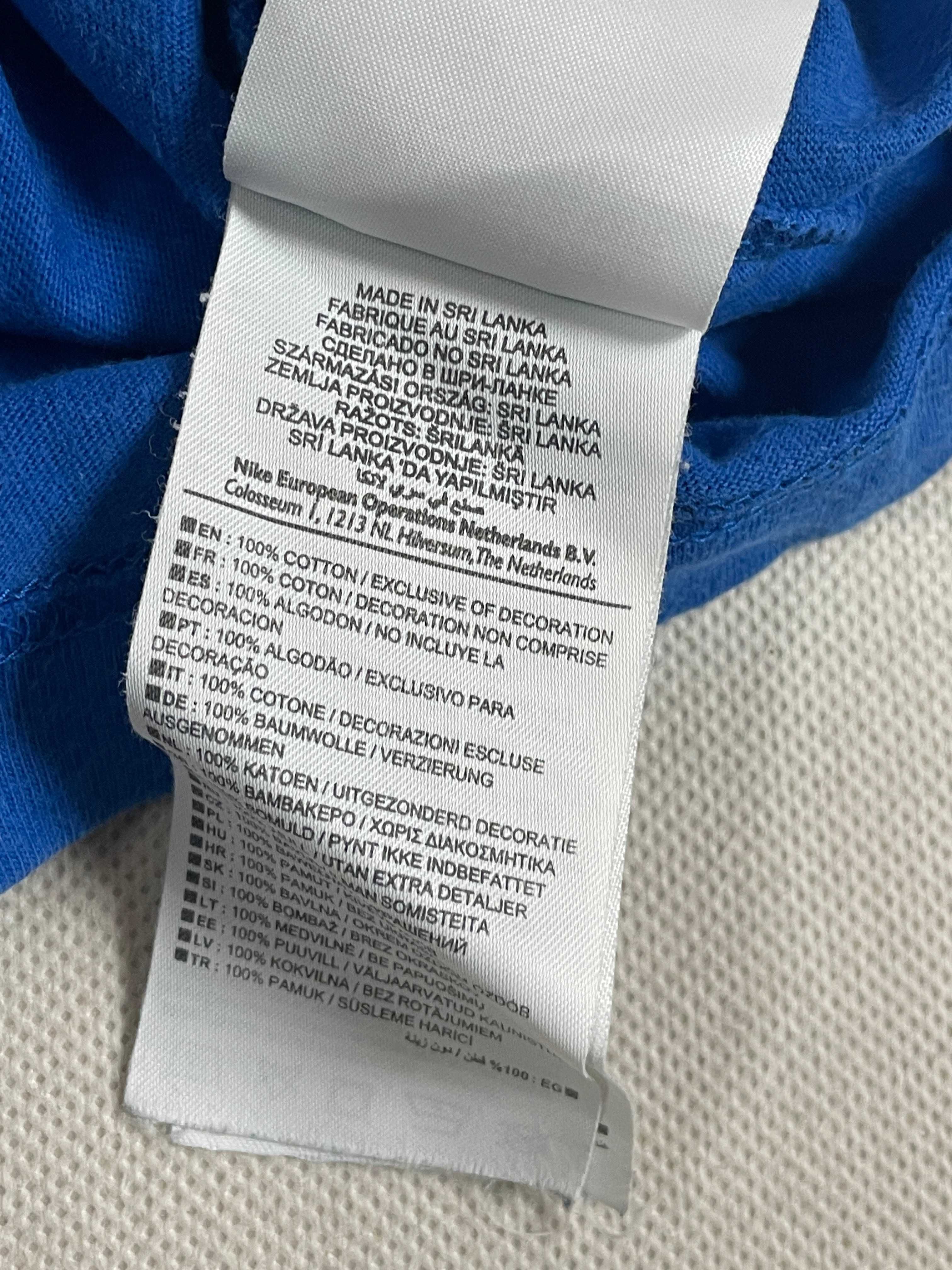 Nike T-Shirt Dziecięcy Chłopięcy Sportowy Logo Unikat Klasyk S 8Y 10Y