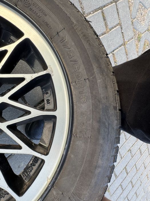 Felgi exip 13 4x100 6j opony 2023 rok zimowe