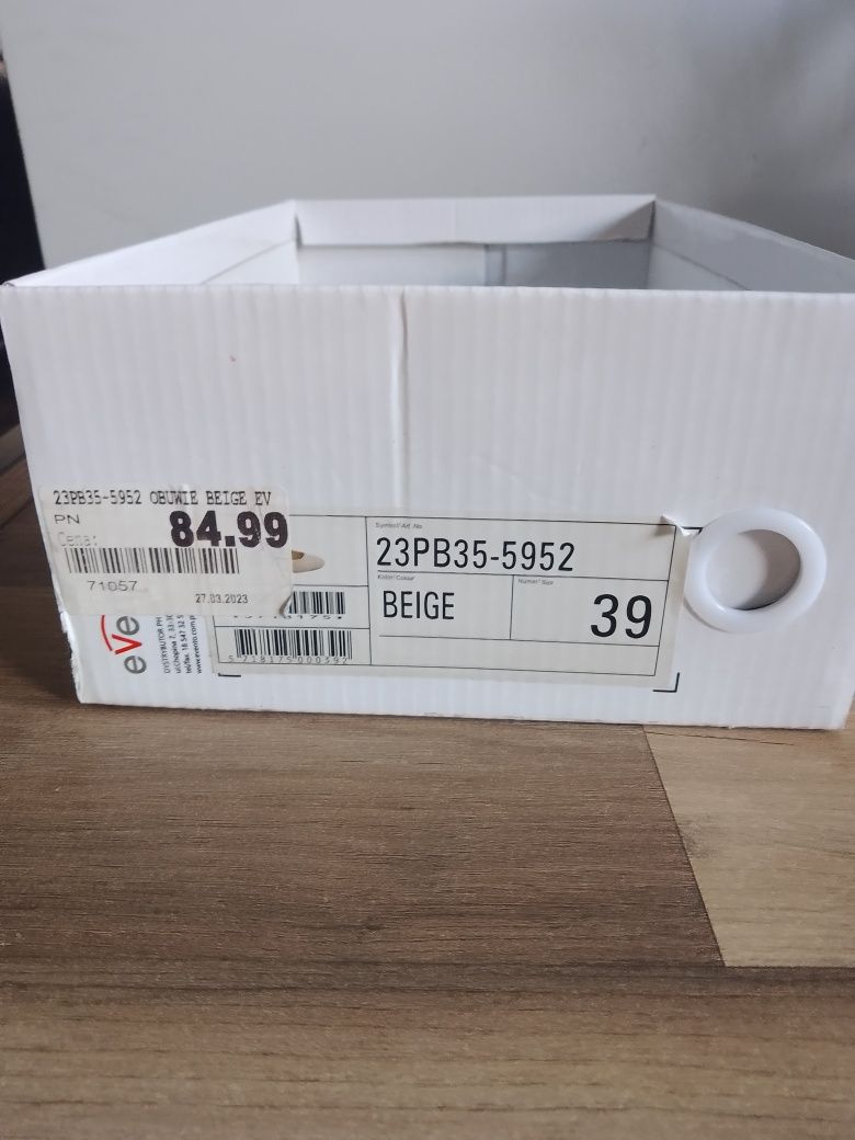 Buty damskie 39 Nowe