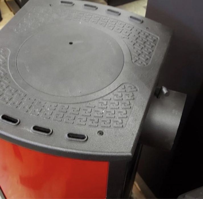 Топ! Буржуйка чавунна Піч Камін Blist Ekonomik Lux Чугунная печь камин