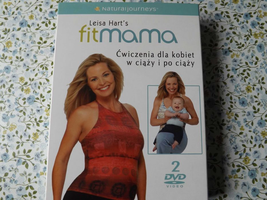 Fit mama ćwiczenia dla kobiet w ciąży i po ciąży, dvd, fitness