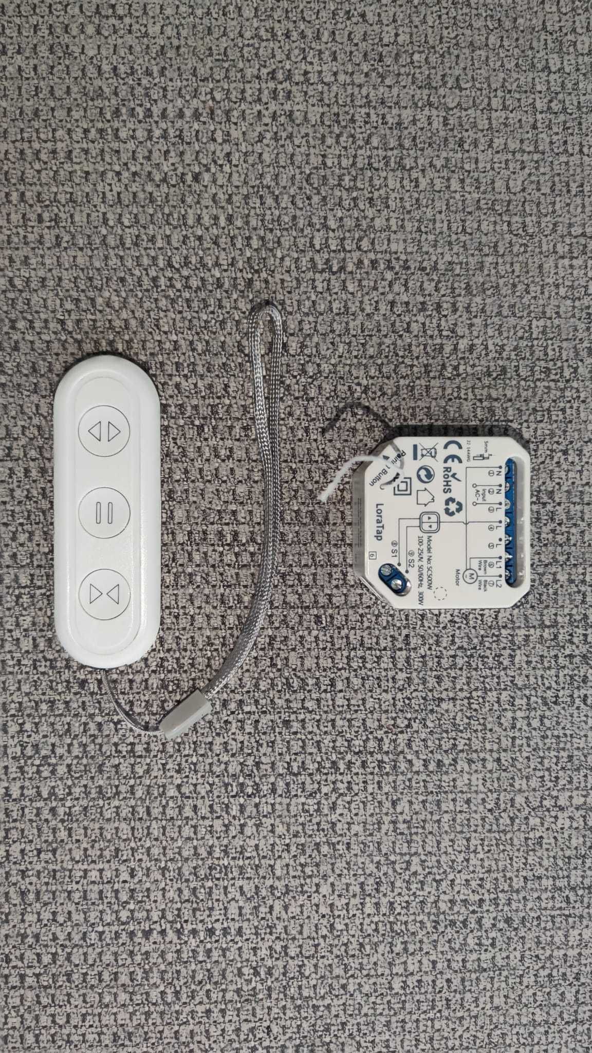 Interruptor wifi de estore c/comando Tuya Smart Life Google Home Alexa