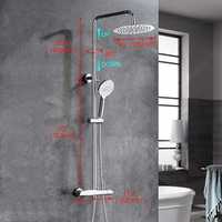 Homelody 3-funkcyjna termostatyczna kolumna prysznicowa z deszczownicą