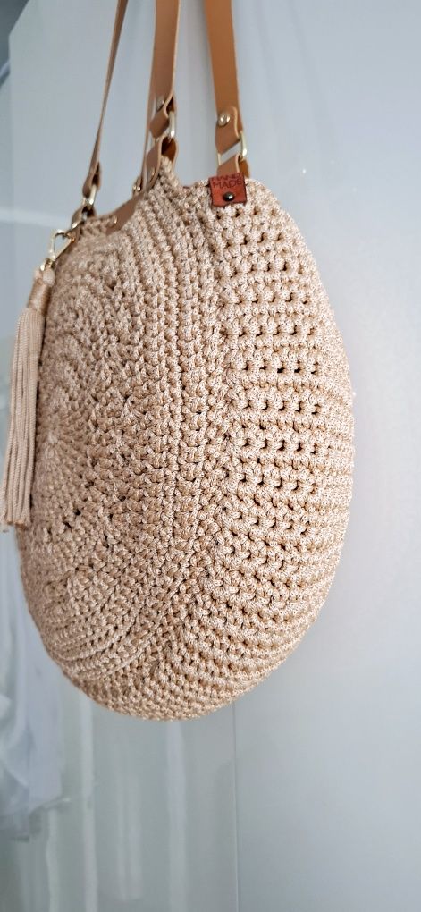 Handmade torebka/koszyk BOHO