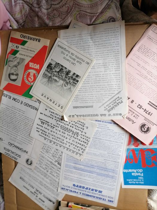 Lote Folhetos e Manifestos Política ANOS 80's P.S. - Intersindical etc
