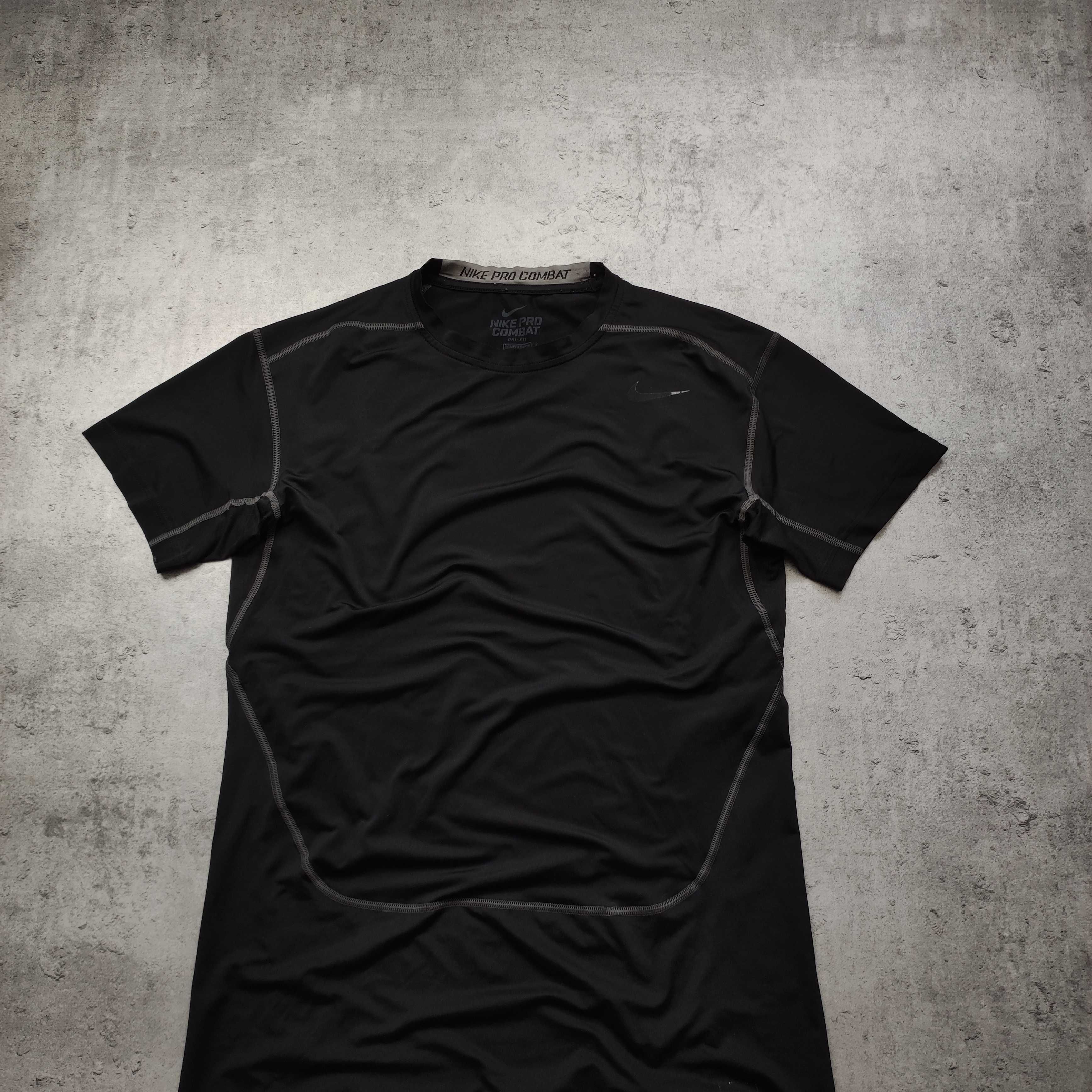 MĘSKA Koszulka Siłownia Kompresyjna GYM Active Dri-Fit Nike PRO Combat