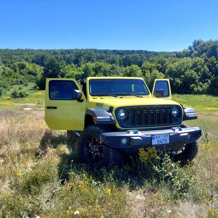 2024 Jeep Wrangler Willis PHEV гибрид 40 км запас ходу ходу 4000км пр