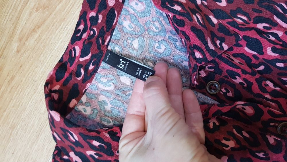 Комплект: модная рубашка сорочка блуза блузка и штани брюки штаны Zara