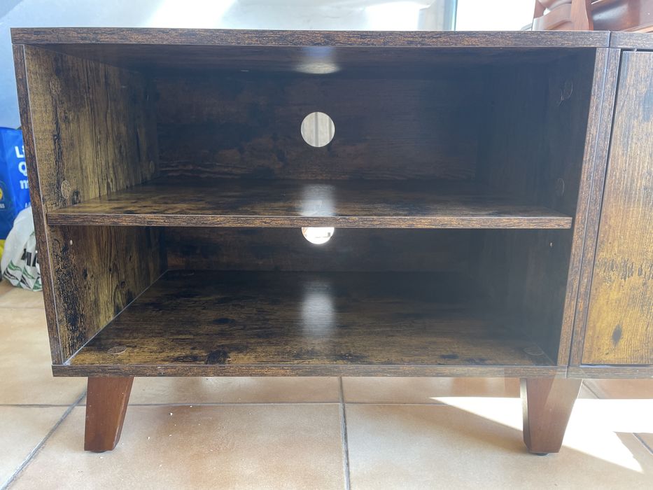 Movel de tv estilo rustico