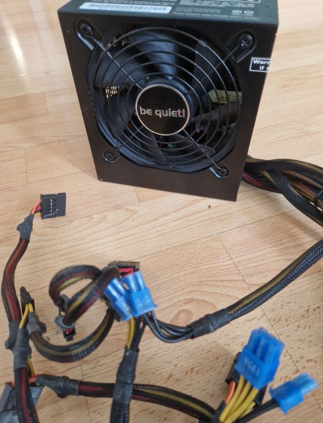 Біквайт Be Quiet 500W 24+4/8(6+2)+8(6+2)відео/6сат/2мол Блок живлення