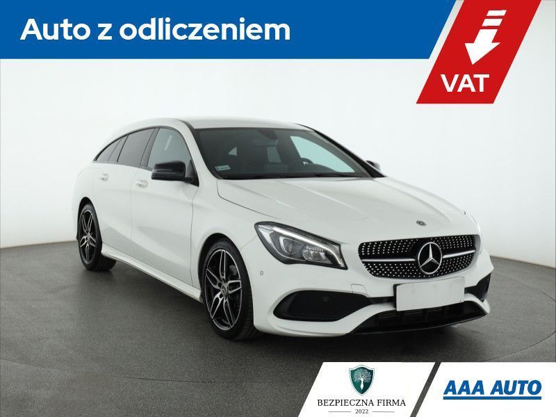 Mercedes-Benz CLA 200 AMG Paket , Salon Polska, Serwis ASO, Automat, VAT 23%, Skóra,