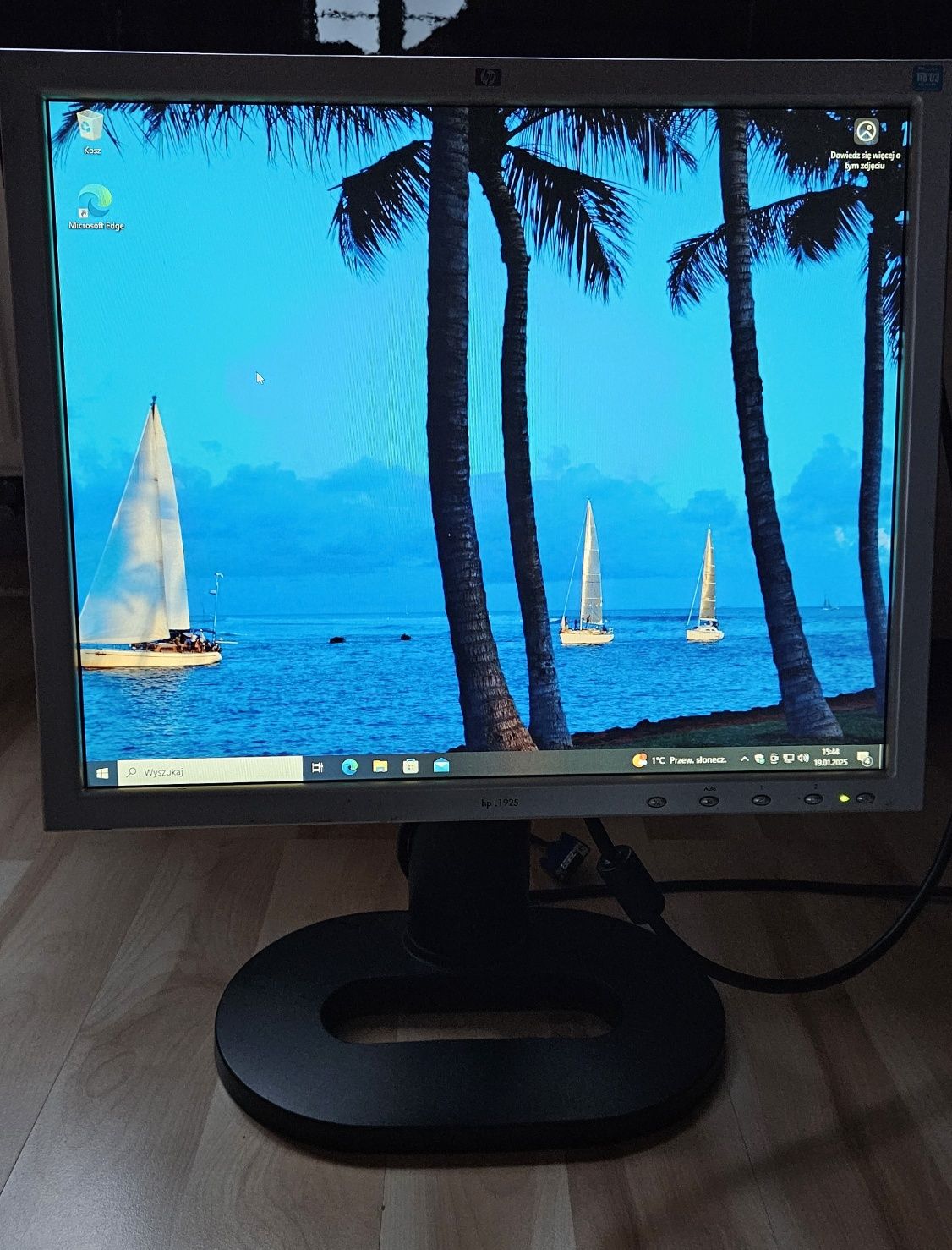 Profesjonalny monitor HP L1925 19"