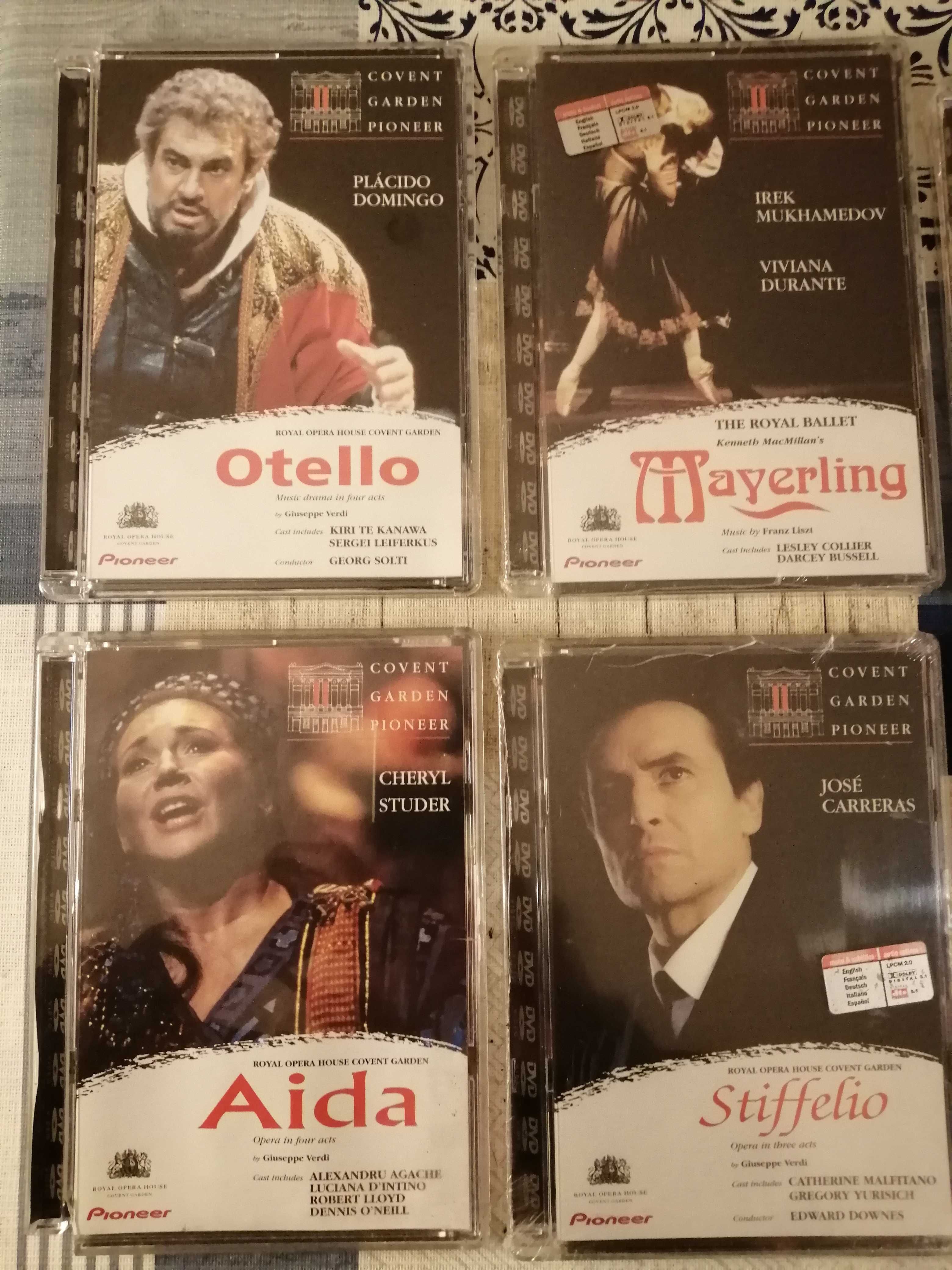 DVD´S Concertos | Musica Clássica e Ópera | Covent Garden. Novos.