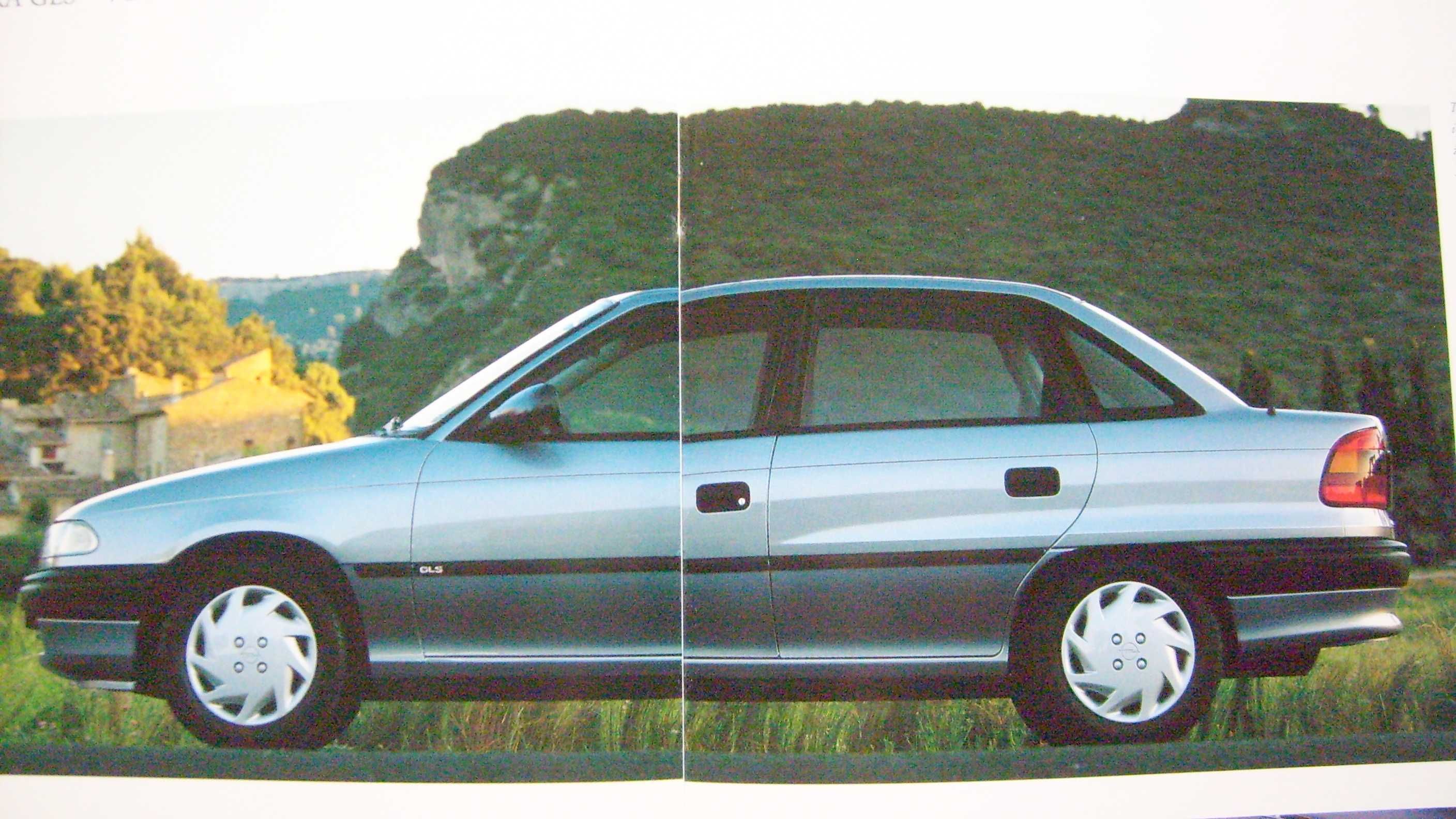 OPEL ASTRA F SEDAN '97 POLSKA / prospekt 28 str., WYPRZEDAŻ !