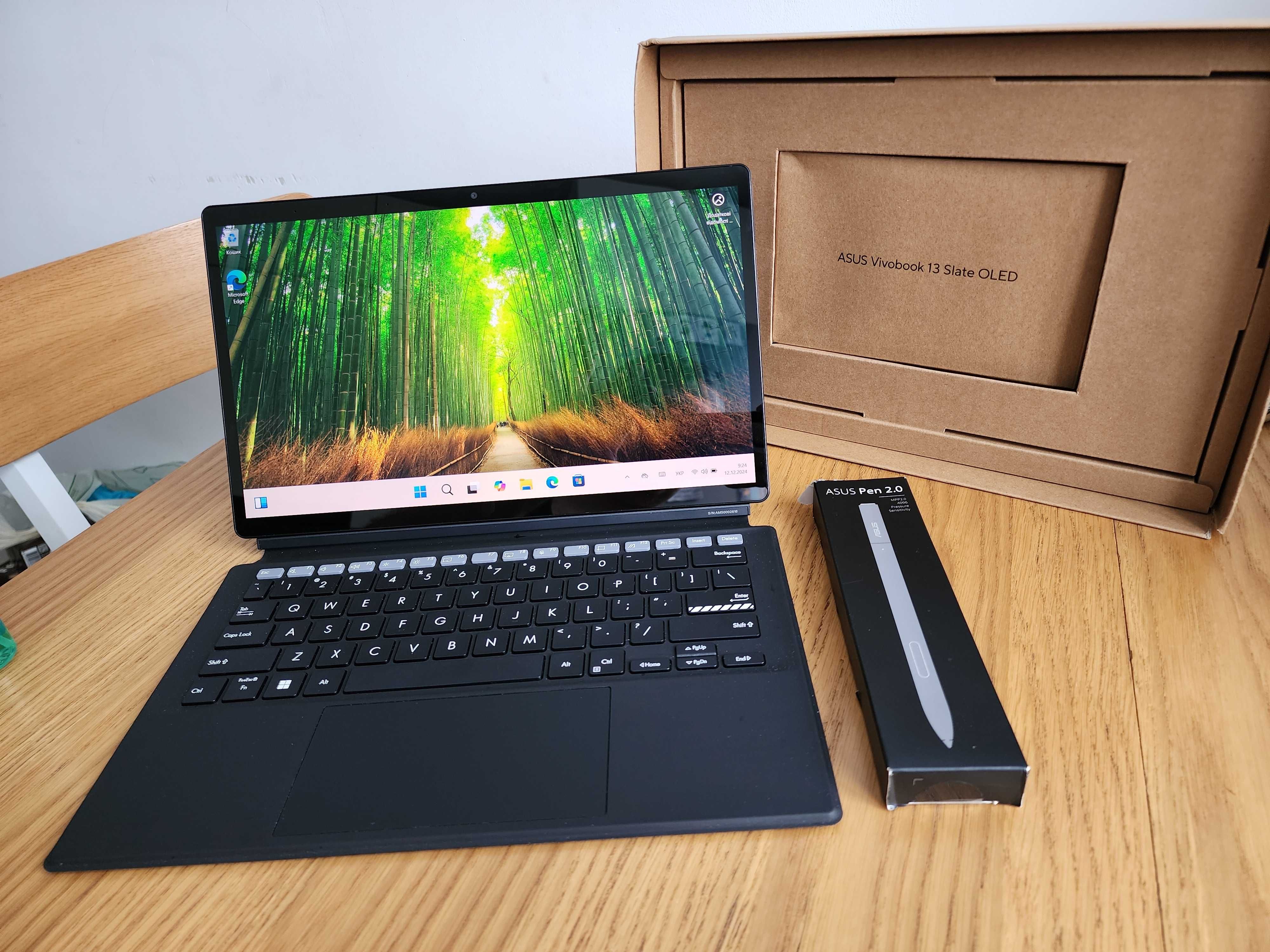 ASUS Vivobook 13.3" Slate OLED T3300KA 4/128GB Indie Black NEW