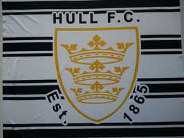 Плакат банер прапор Hull F. C.