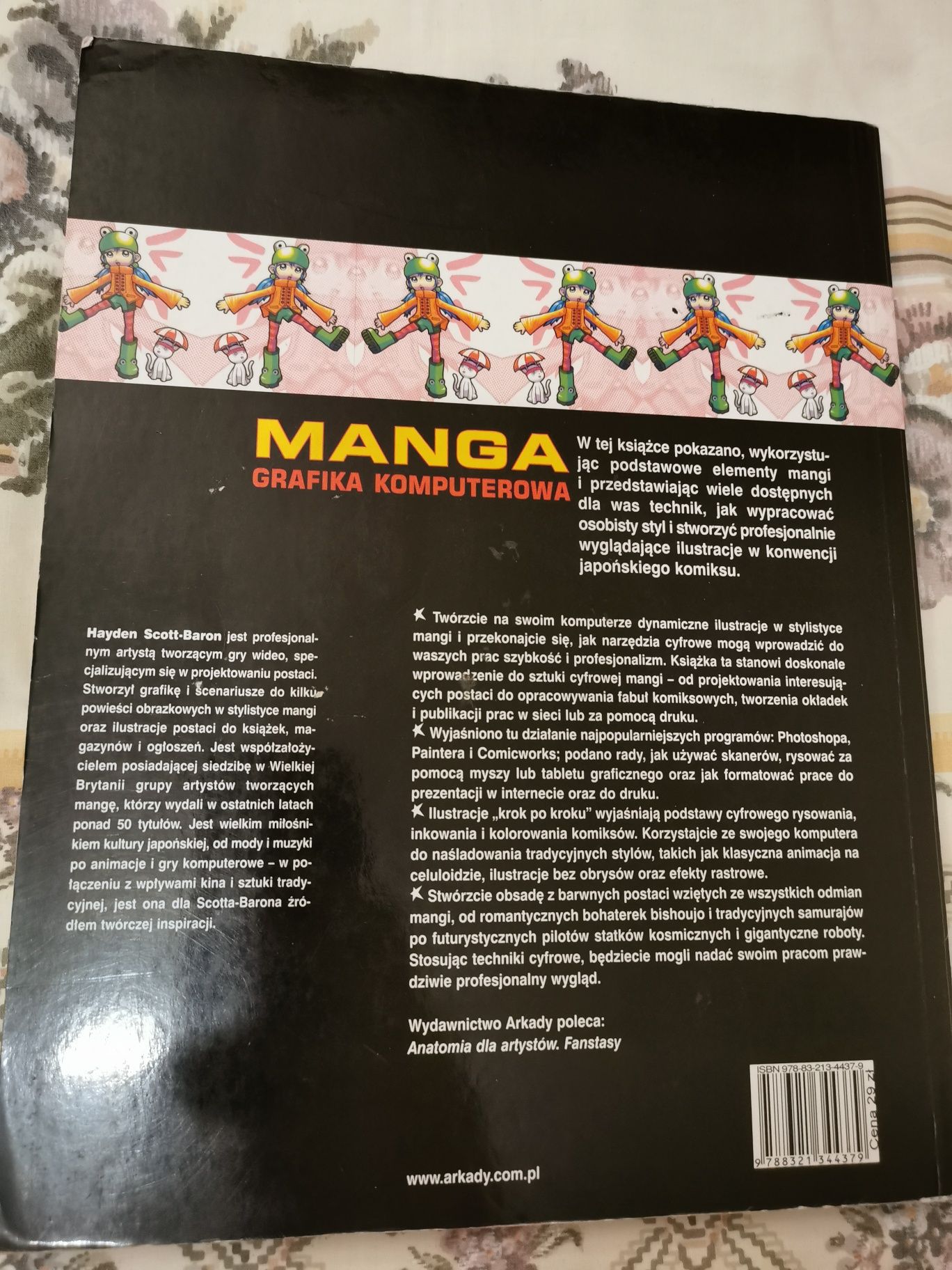 Manga grafika komputerowa. Tworzenie Mangi podstawy. Rysunek, anime