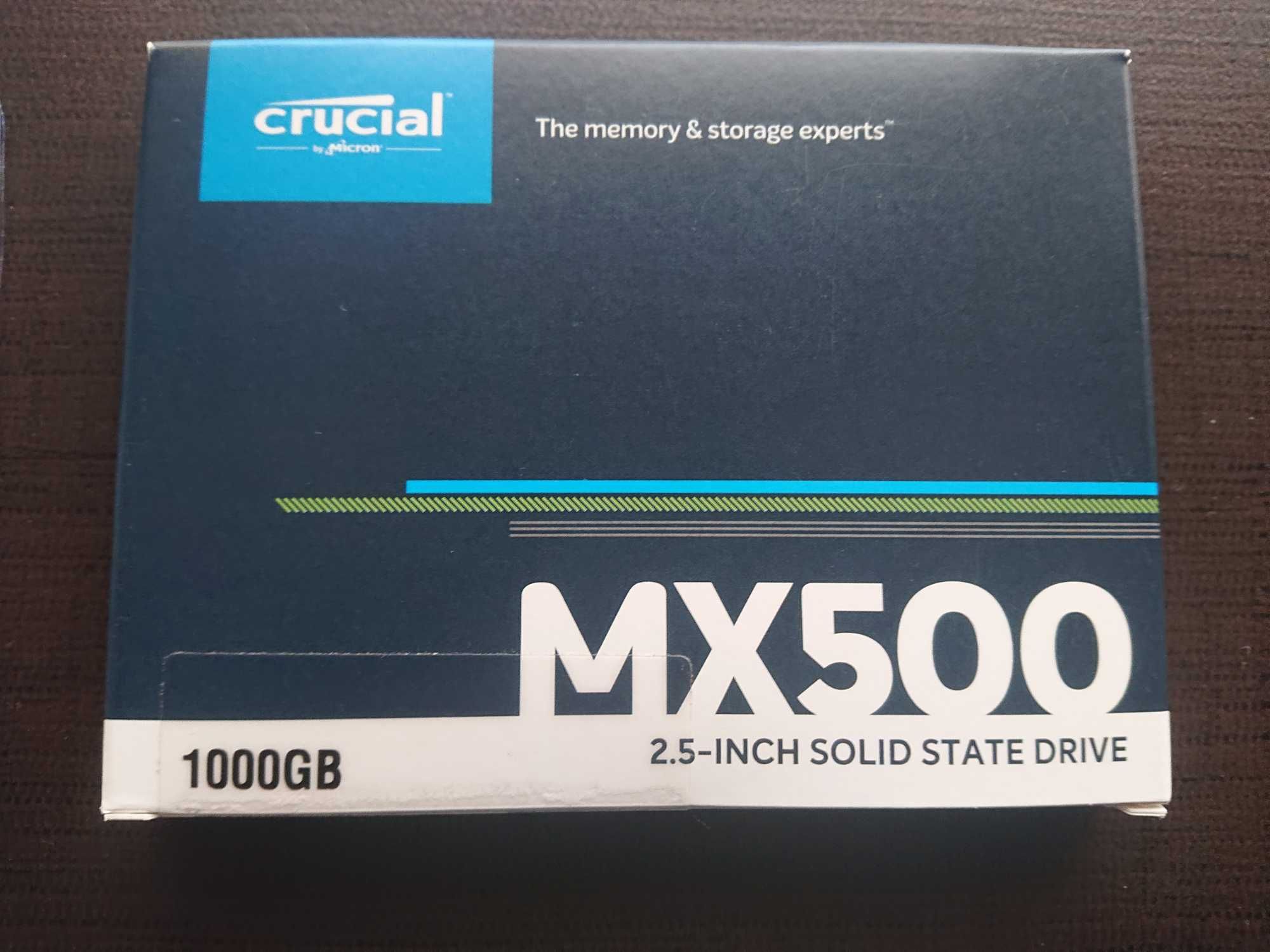 Disco SSD Crucial MX500 1TB 1 Terabyte Novo Dell Lenovo hp sony nvidia
