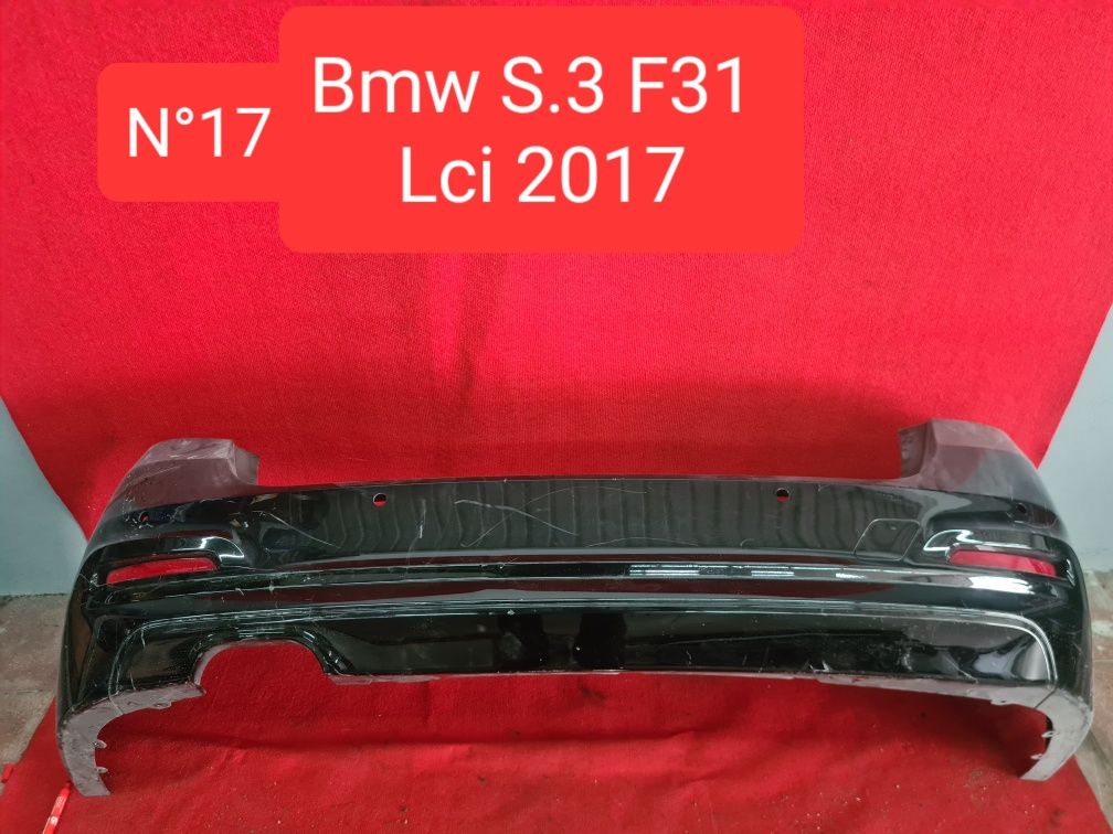 Parachoque trás bmw serie 3 f31 lci 2017