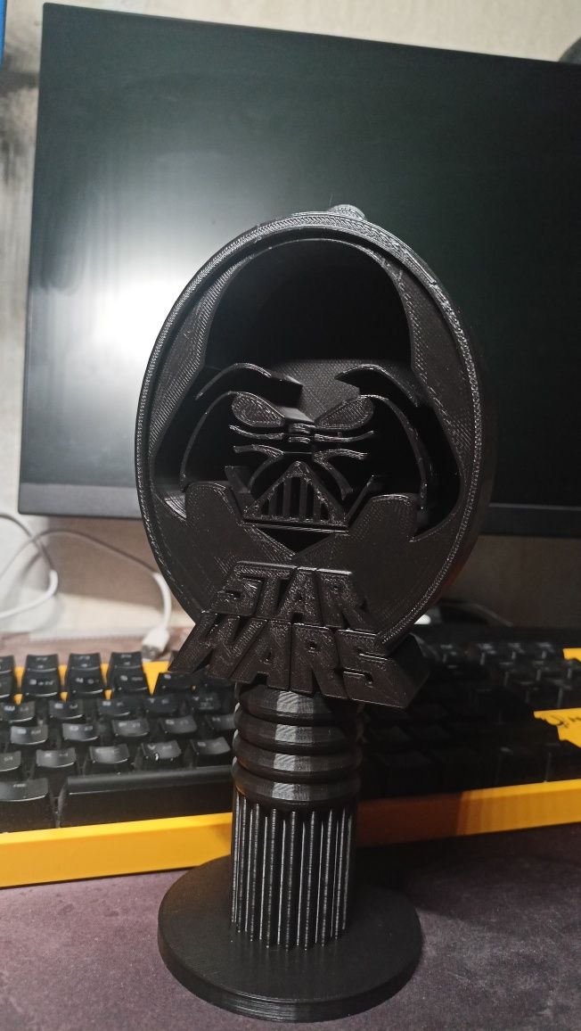 Подставка для наушников Star Wars, Mandalorian, Skull.