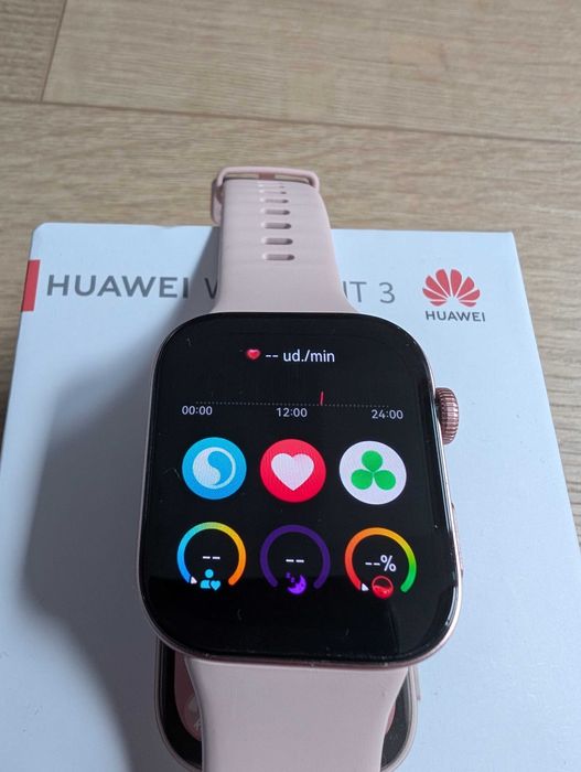 Huawei Watch Fit 3 – różowy – jak nowy!