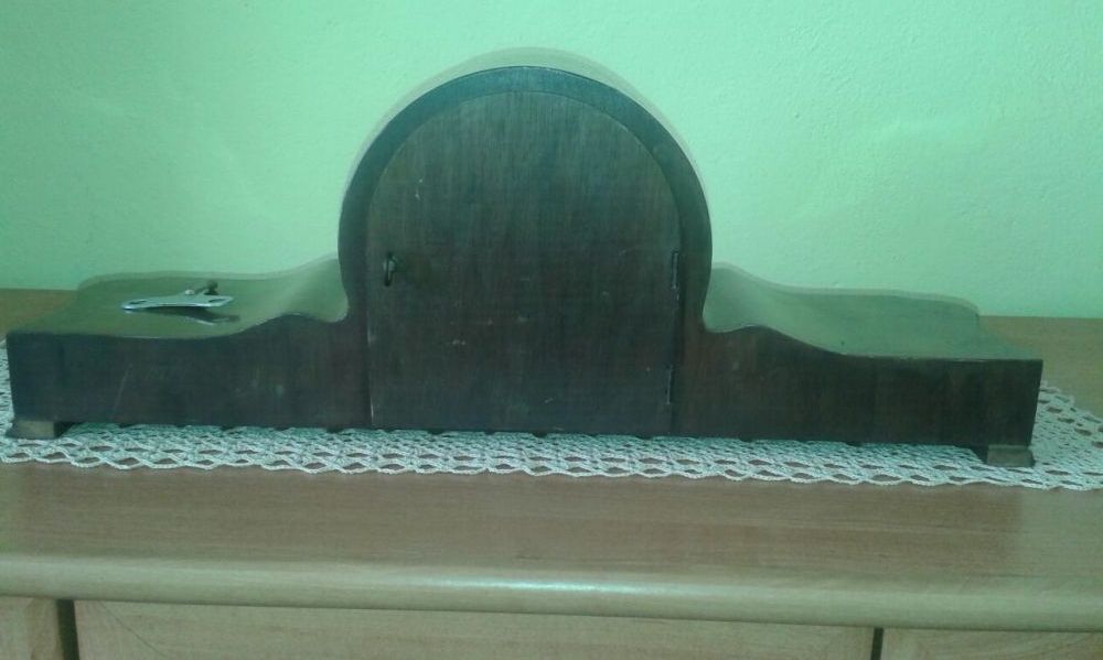 Zegar kominkowy Lauffer (dla konesera, idealny stan)