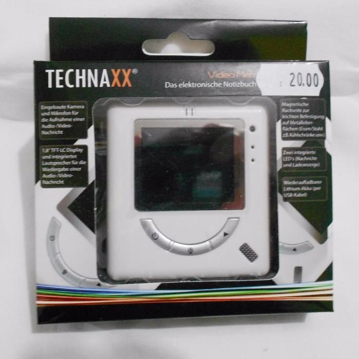 TECHNAXX Video Memo VM-01 Branco