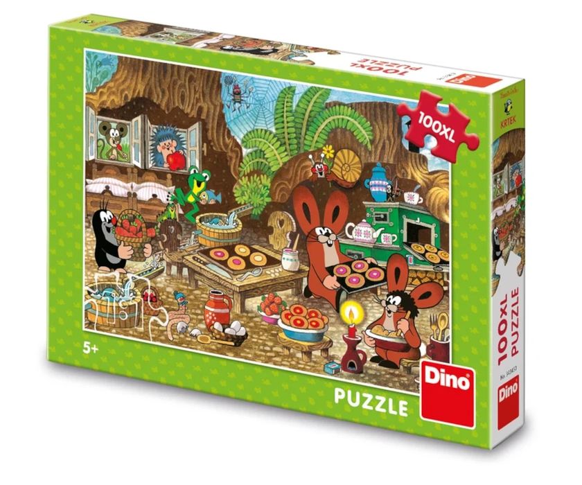 Puzzle Krecik w Kuchni, 100 el., dla dzieci 5+
